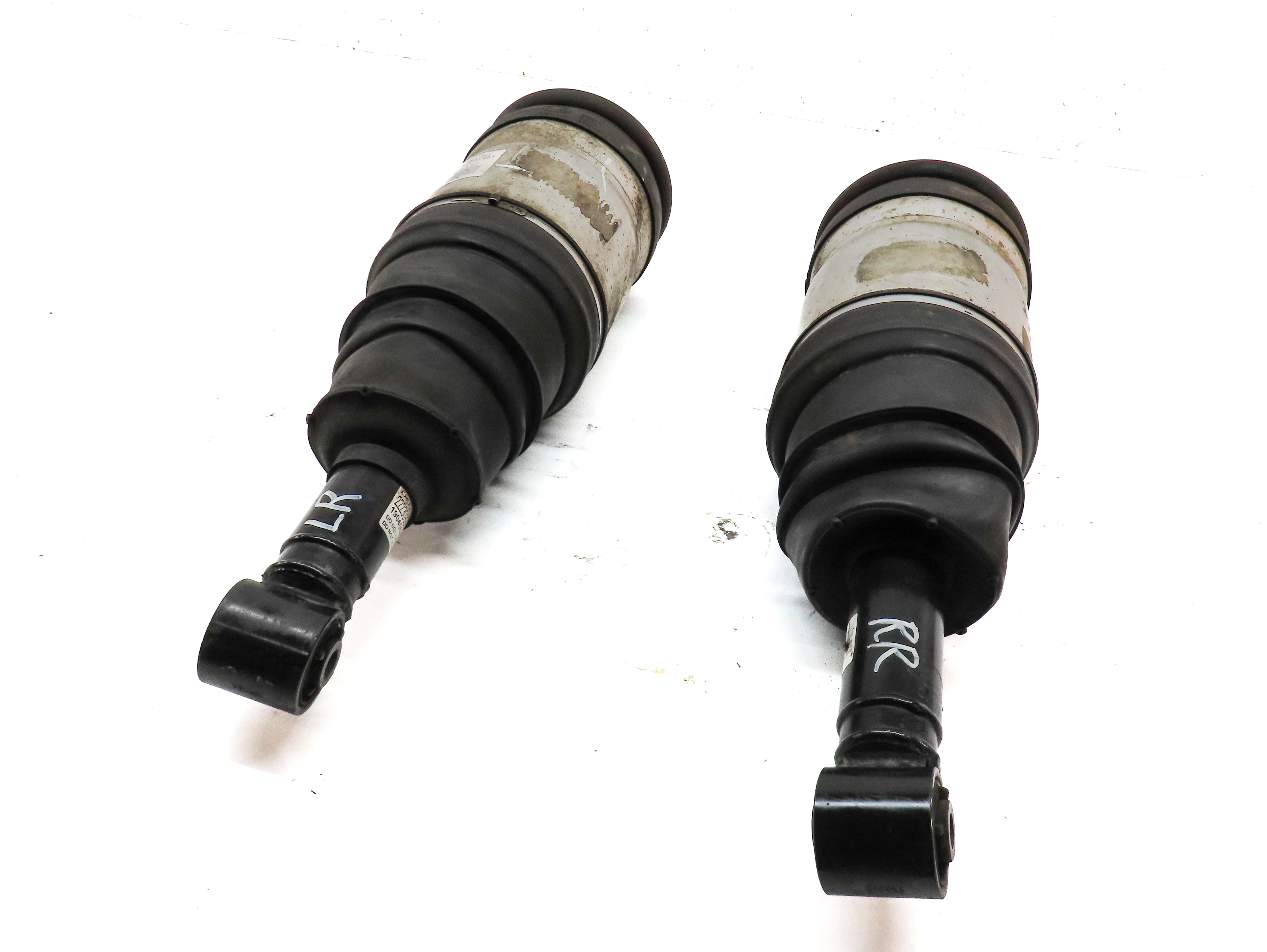 06-09 RANGE ROVER SPORT (L320) REAR ROLL STABILITY CONTROL AIR SHOCK STRUT SET-2 — exact item pictured